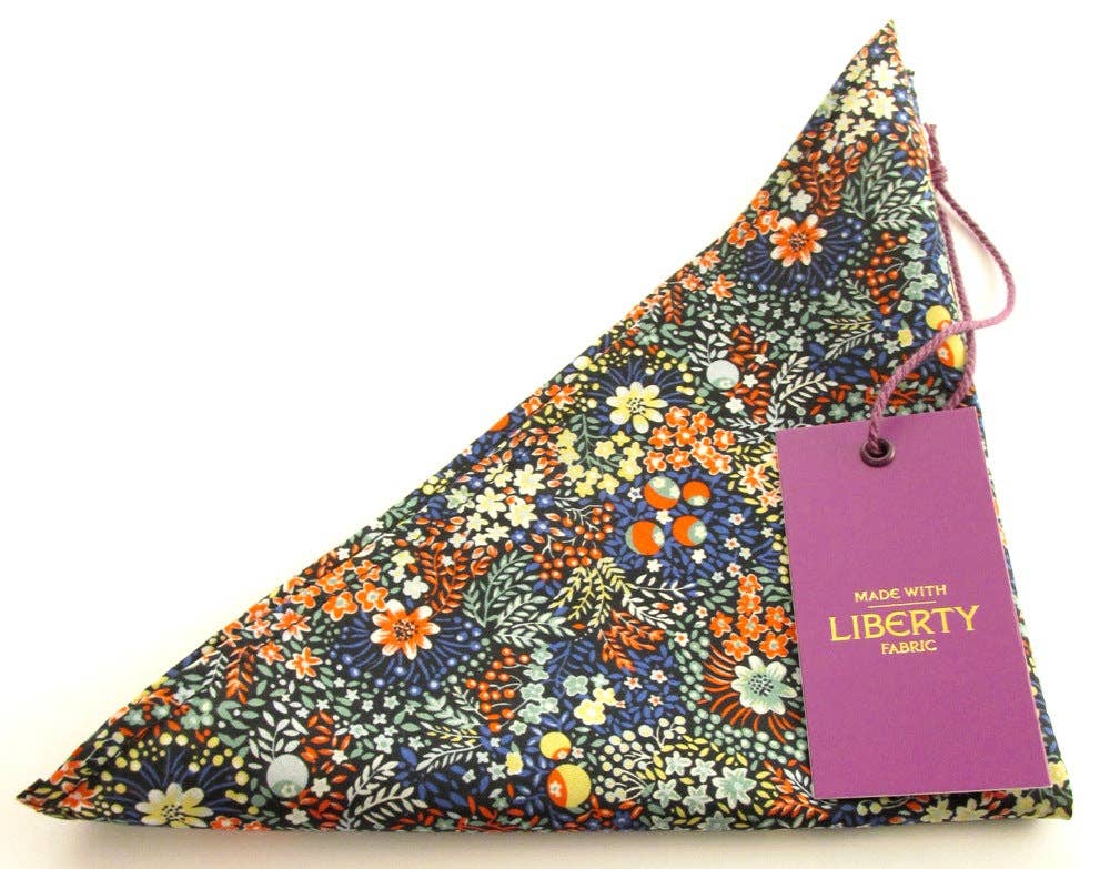 Elderberry Tana Lawn Cotton Pocket Square