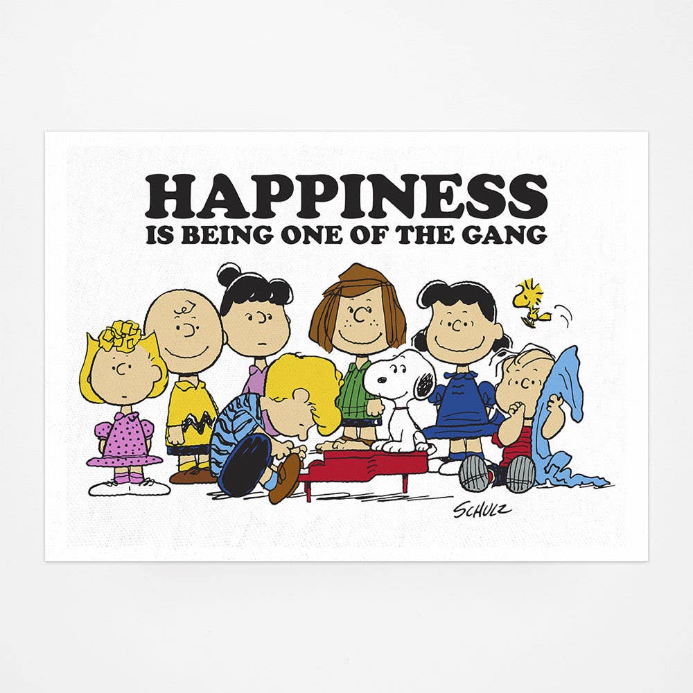 Peanuts Tea Towel - Gang