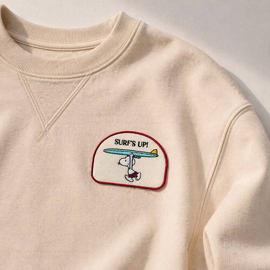 Peanuts Iron-On Embroidered Patch - Surf’s Up!