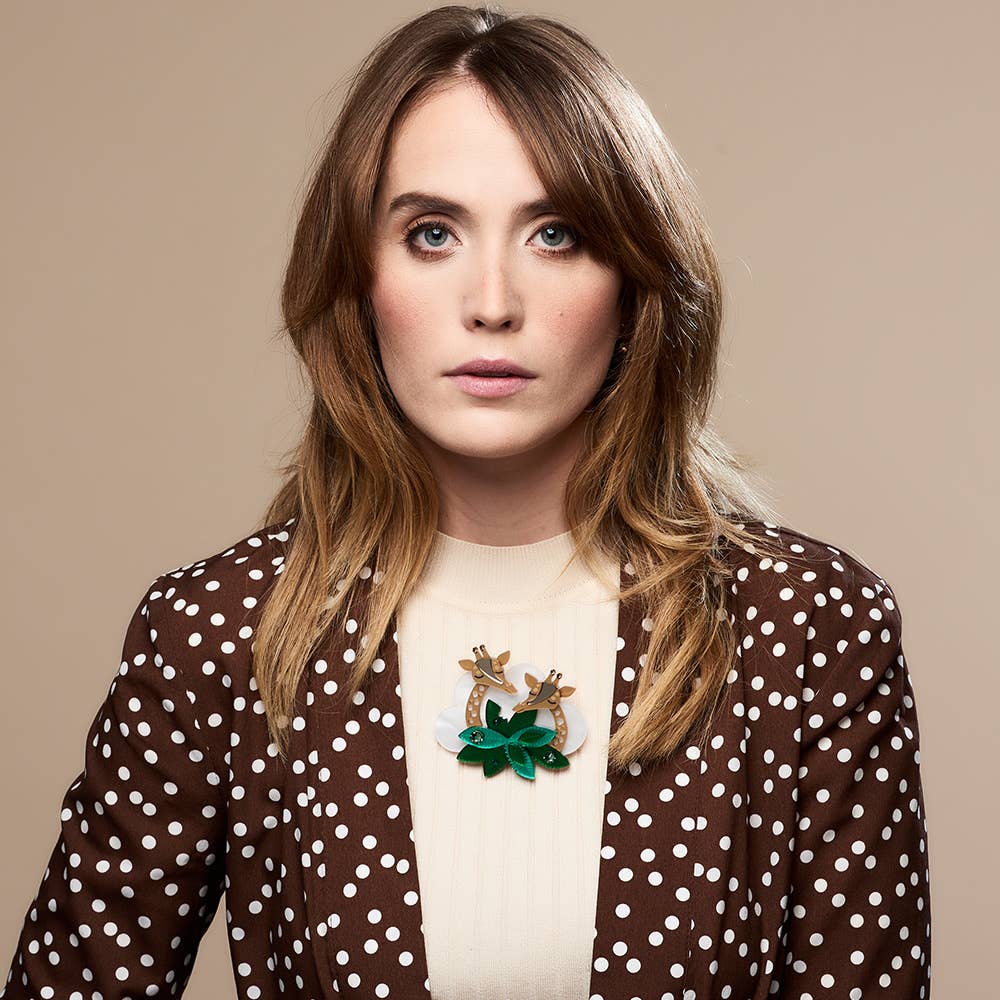 Giraffe Brooch