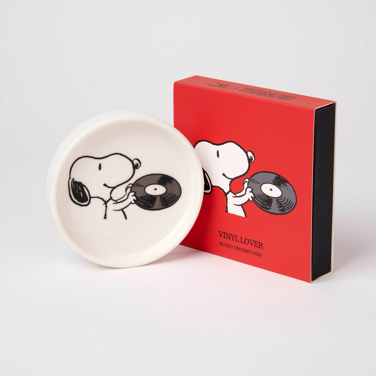 Peanuts Trinket Dish - Round Shaped - Vinyl Lover