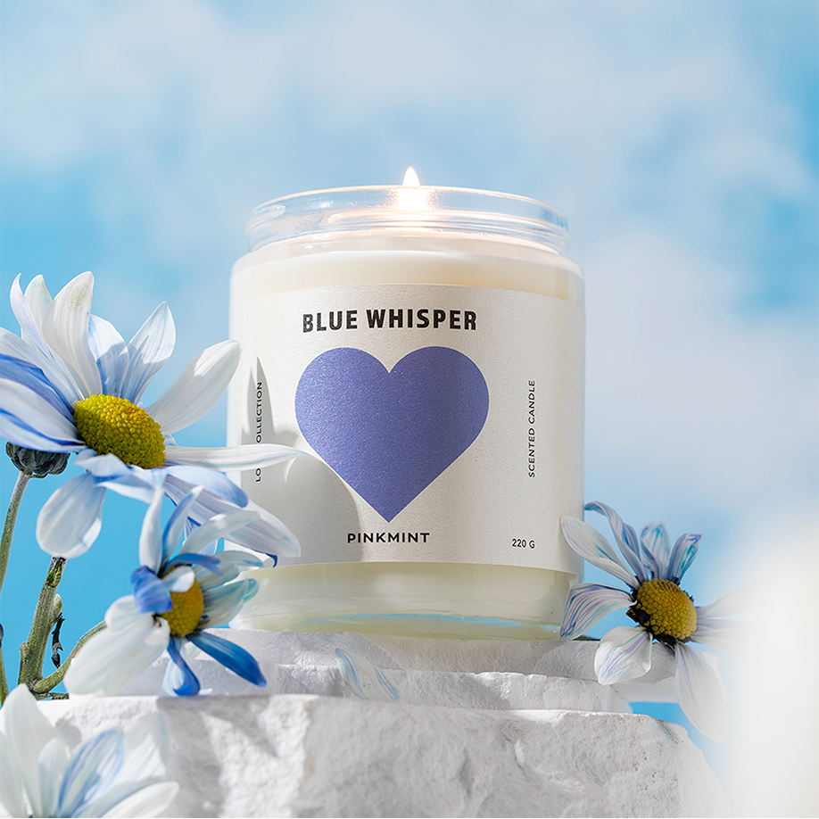 Blue Whisper Soy Candle