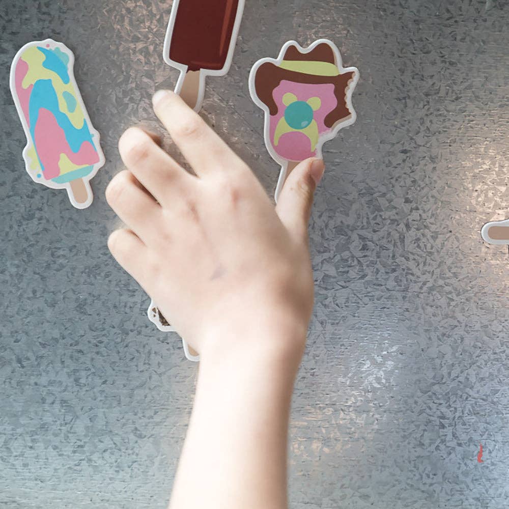 Australian Ice Creams Magnet Set