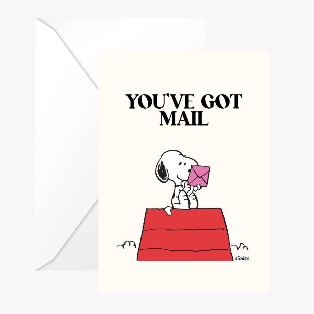 Peanuts Card - You've Got Mail