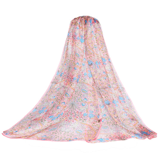 William Morris Hyacinth Pure Silk Scarf