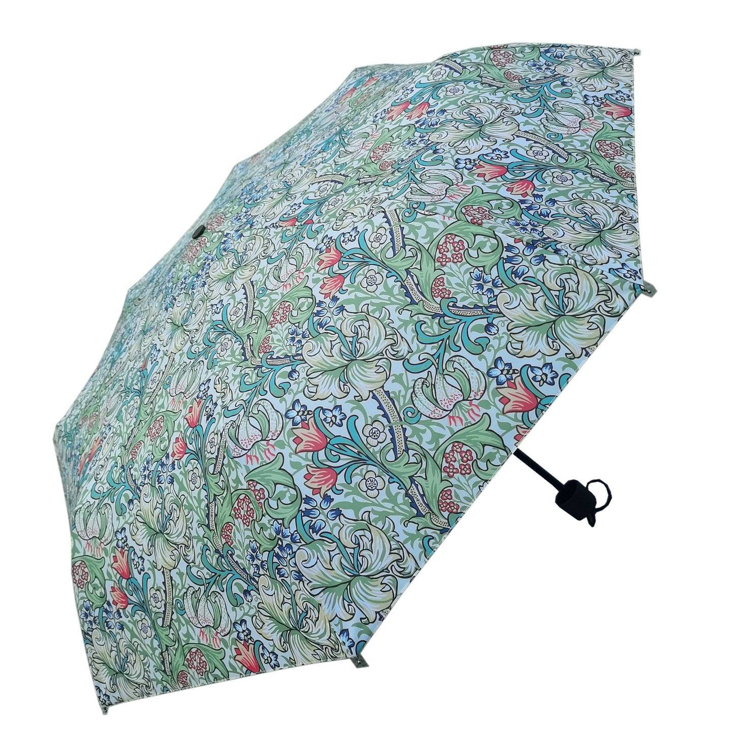 William Morris Golden Lily Folding Umbrella