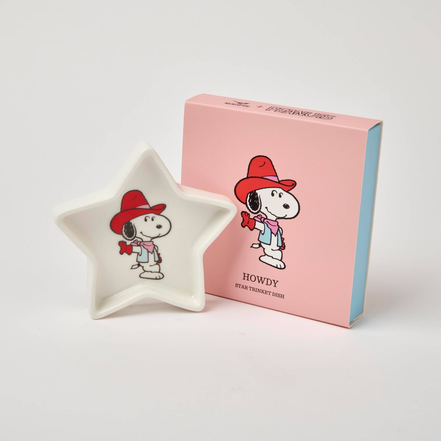 Peanuts Trinket Dish - Star Shaped - Howdy