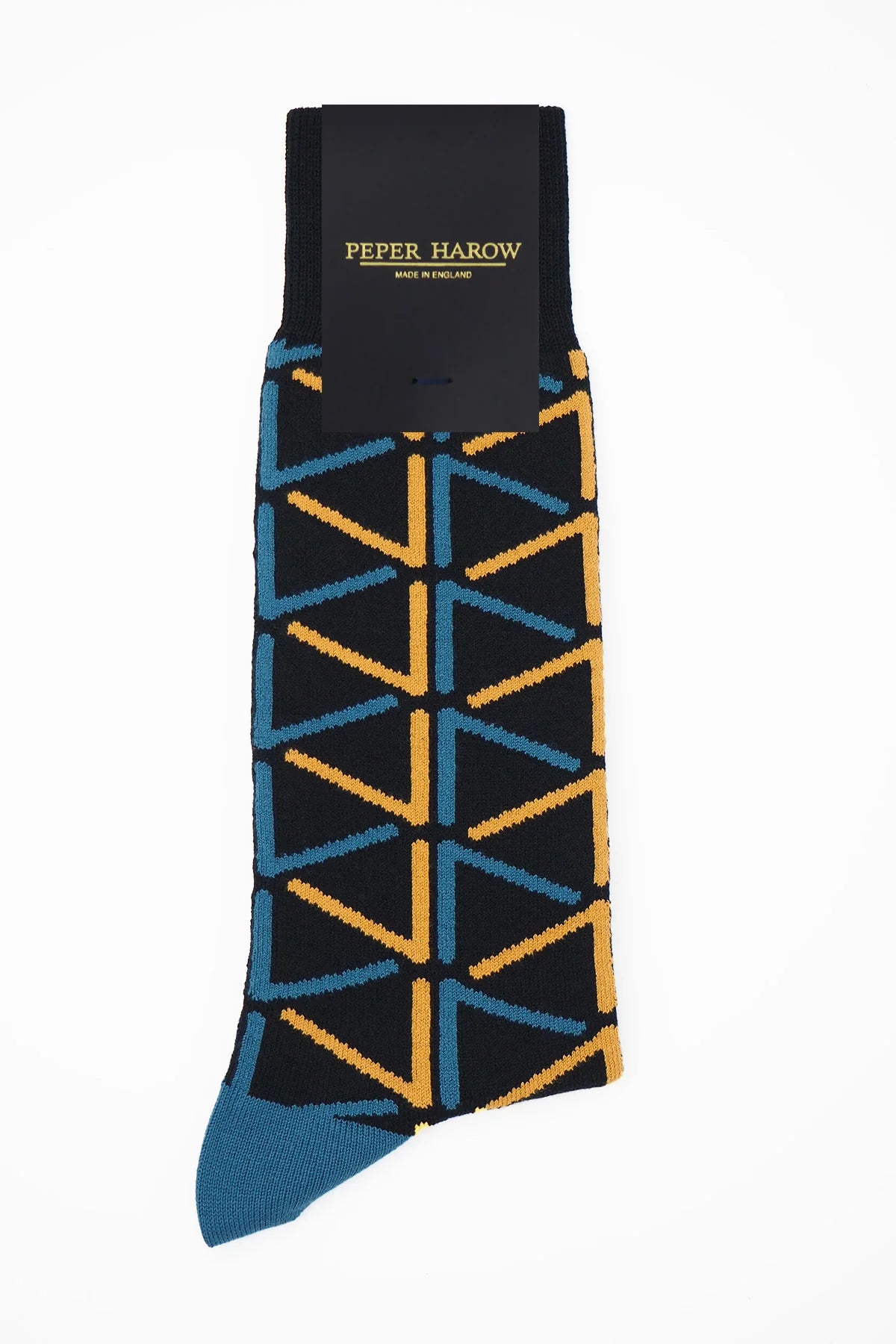 PEPER HAROW Black Septem Socks