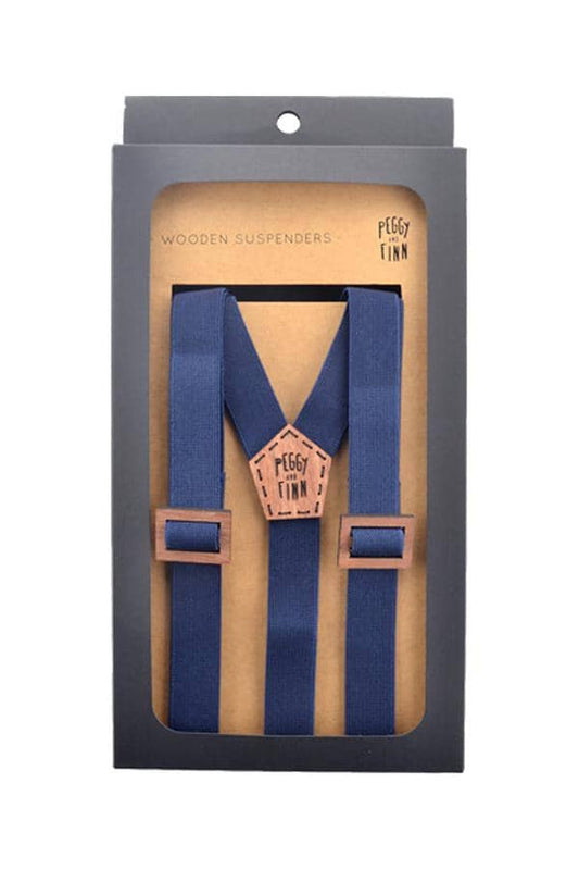 Jarrah Wooden Suspenders - assorted colours