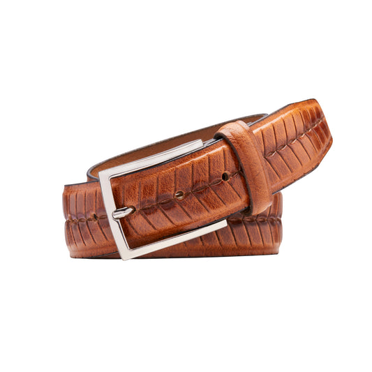 Havana 35mm Full Grain Natural Leather Belt - assorted colours