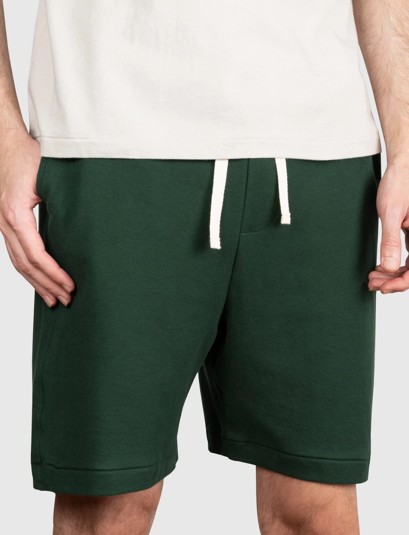 Pique Shorts Forest Green