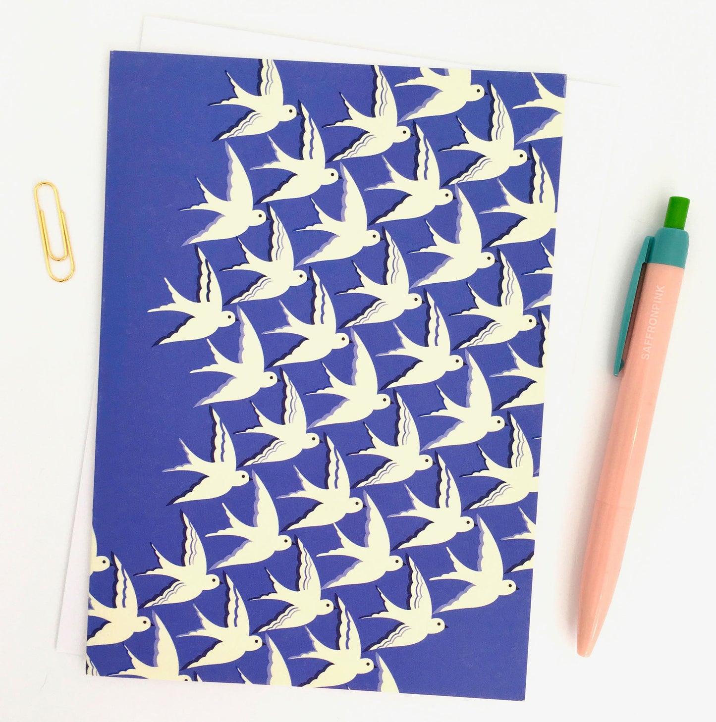 Inflight in Blue Card