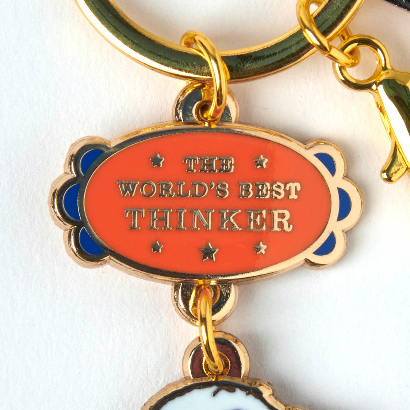 Peanuts World's Best Keyring - Thinker