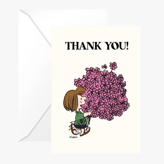 Peanuts Card - Thank You