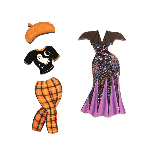 Ghost Halloween Outfit Brooches