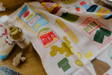 Asian ingredients Cotton Tea Towel