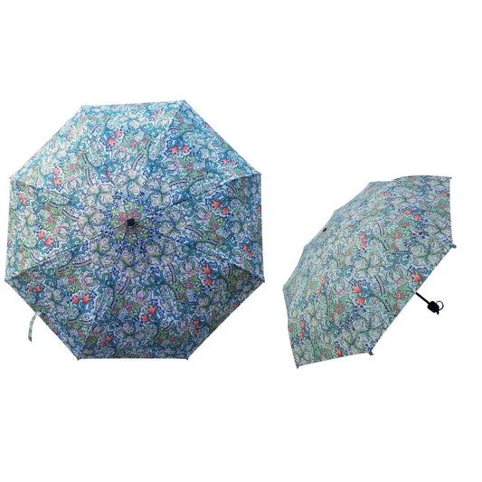 William Morris Golden Lily Folding Umbrella