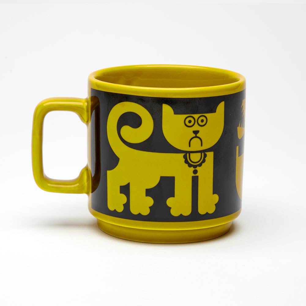 Hornsea Mug - Cat & Pirhana