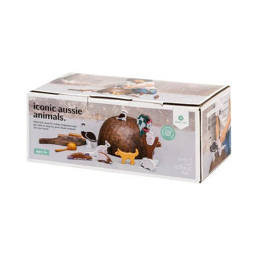 Wooden Aussie Animals Toy Set