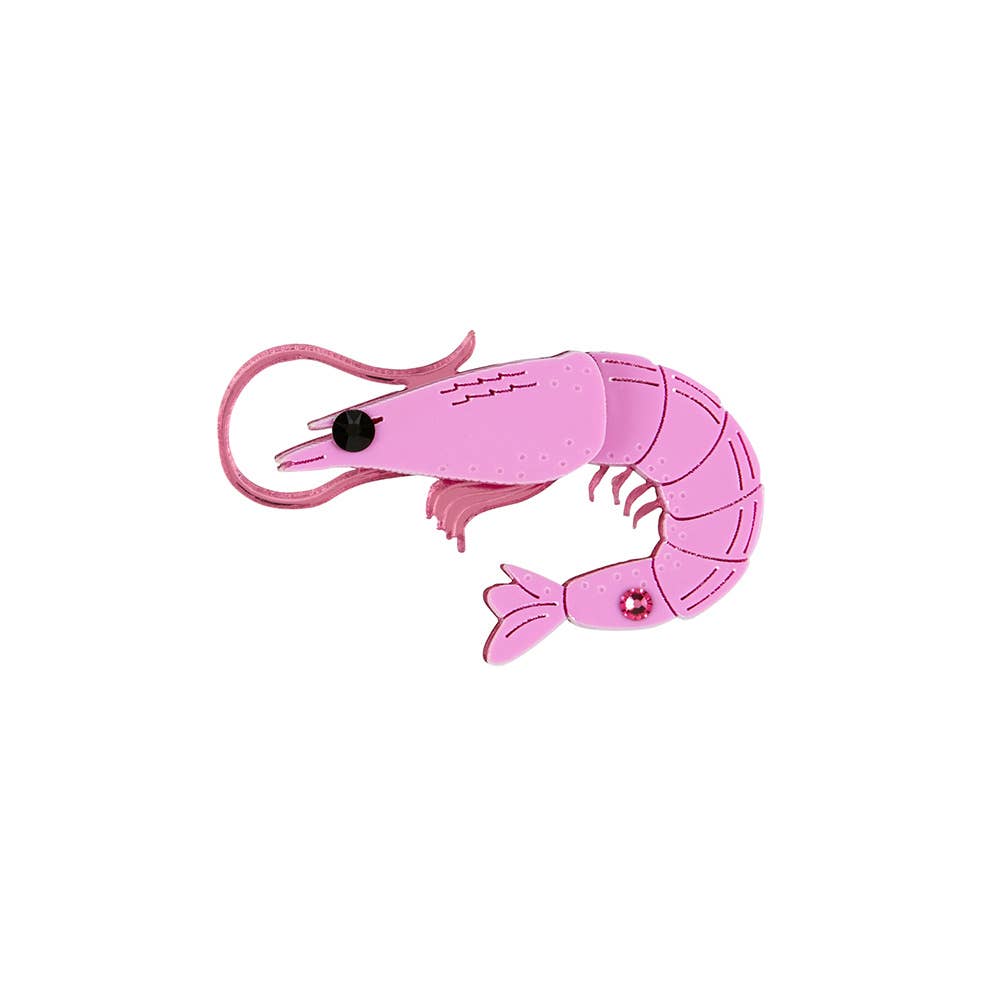 Prawn Brooch