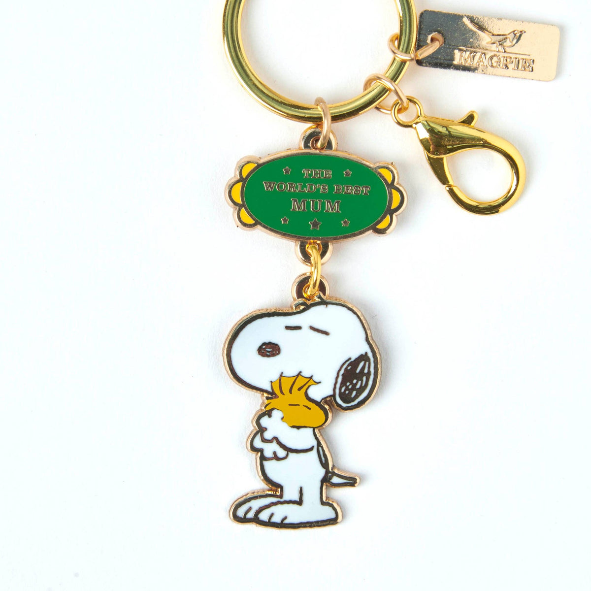 Peanuts World's Best Keyring - Mum