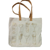 Stitch Your Cocktails Tote Bag