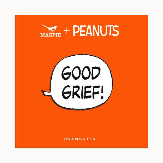 Peanuts Pin - Vibes - Good Grief