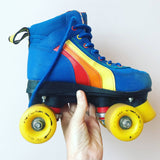 Rainbow Roller Skate Acrylic Brooch