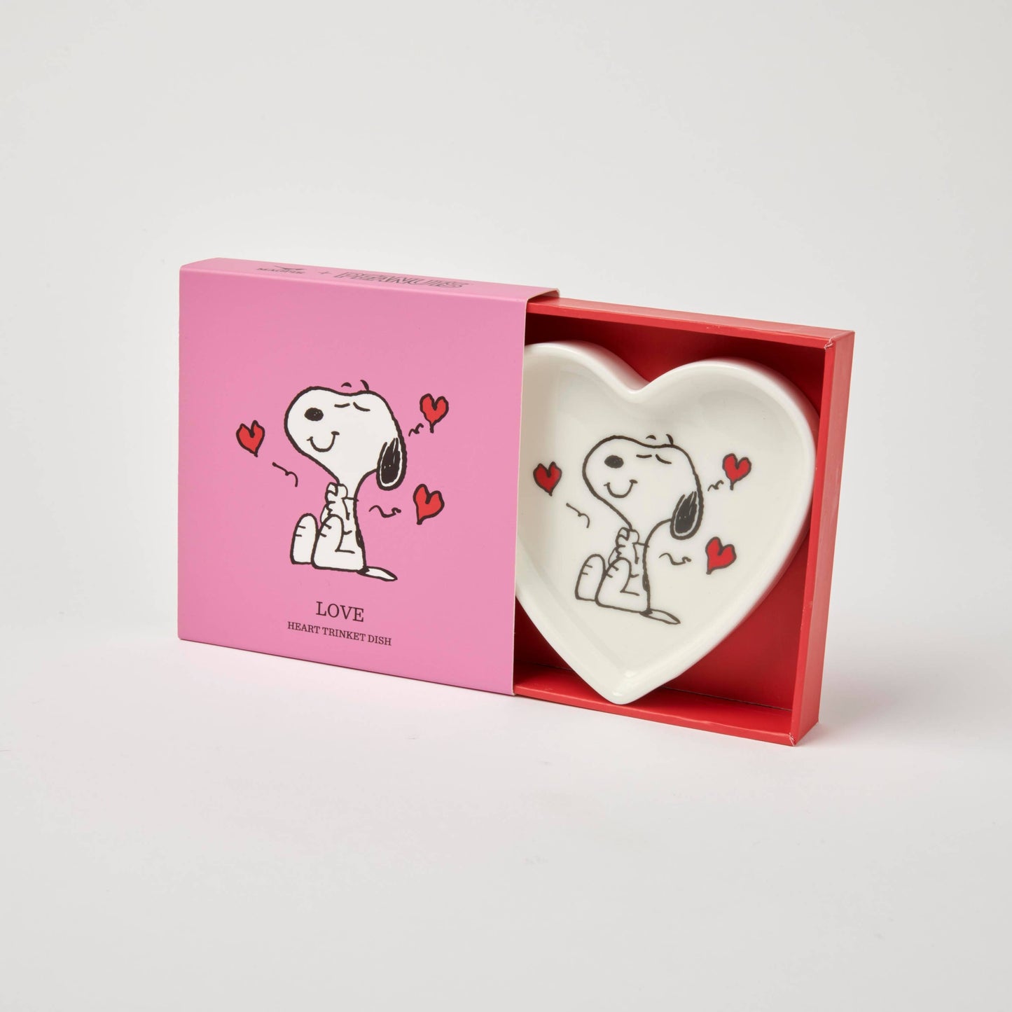 Peanuts Trinket Dish - Heart Shaped - Love