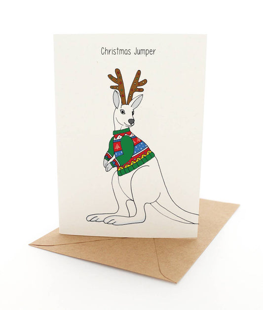 Punny Xmas - Roo Card