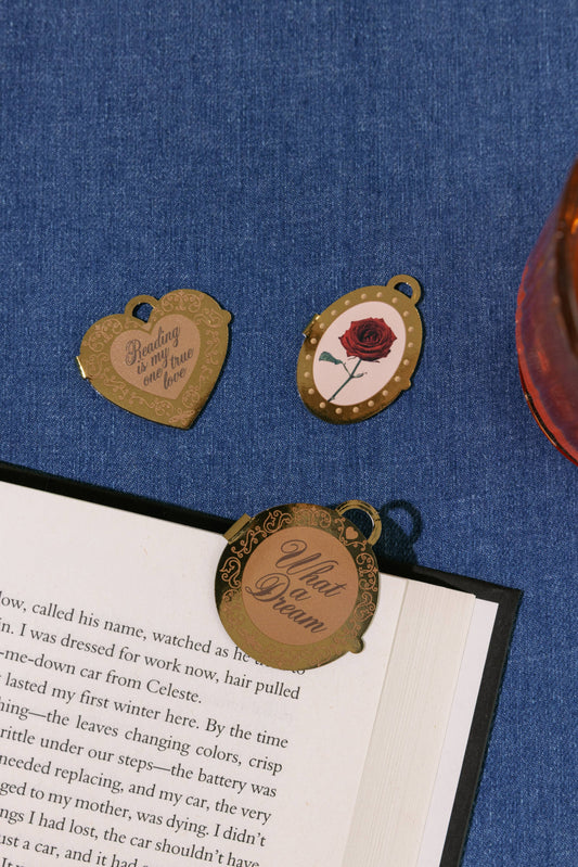 Magnetic Locket Bookmarks