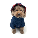 Dog Rain Jacket - Navy Blue