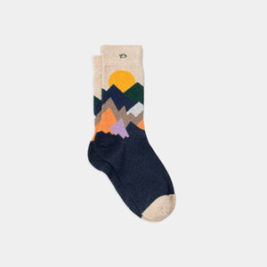 BILLYBELT Patterned Combed Cotton Socks - Palccoyo