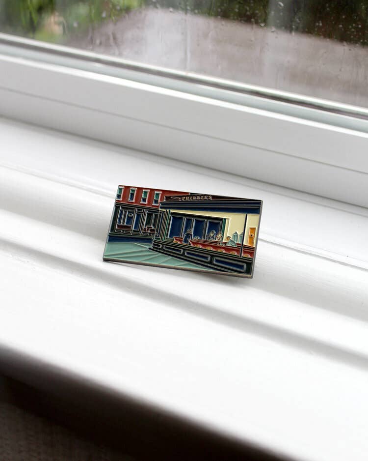 Nighthawks Enamel Pin