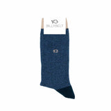 BILLYBELT Chevron Combed Cotton Socks - Belle-île