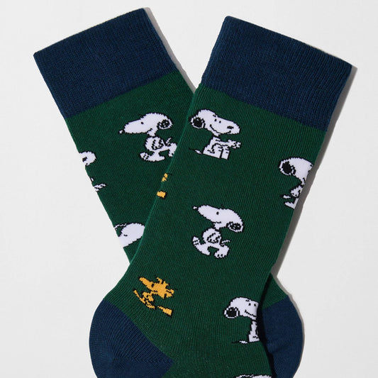 BeSnoopy Green Socks