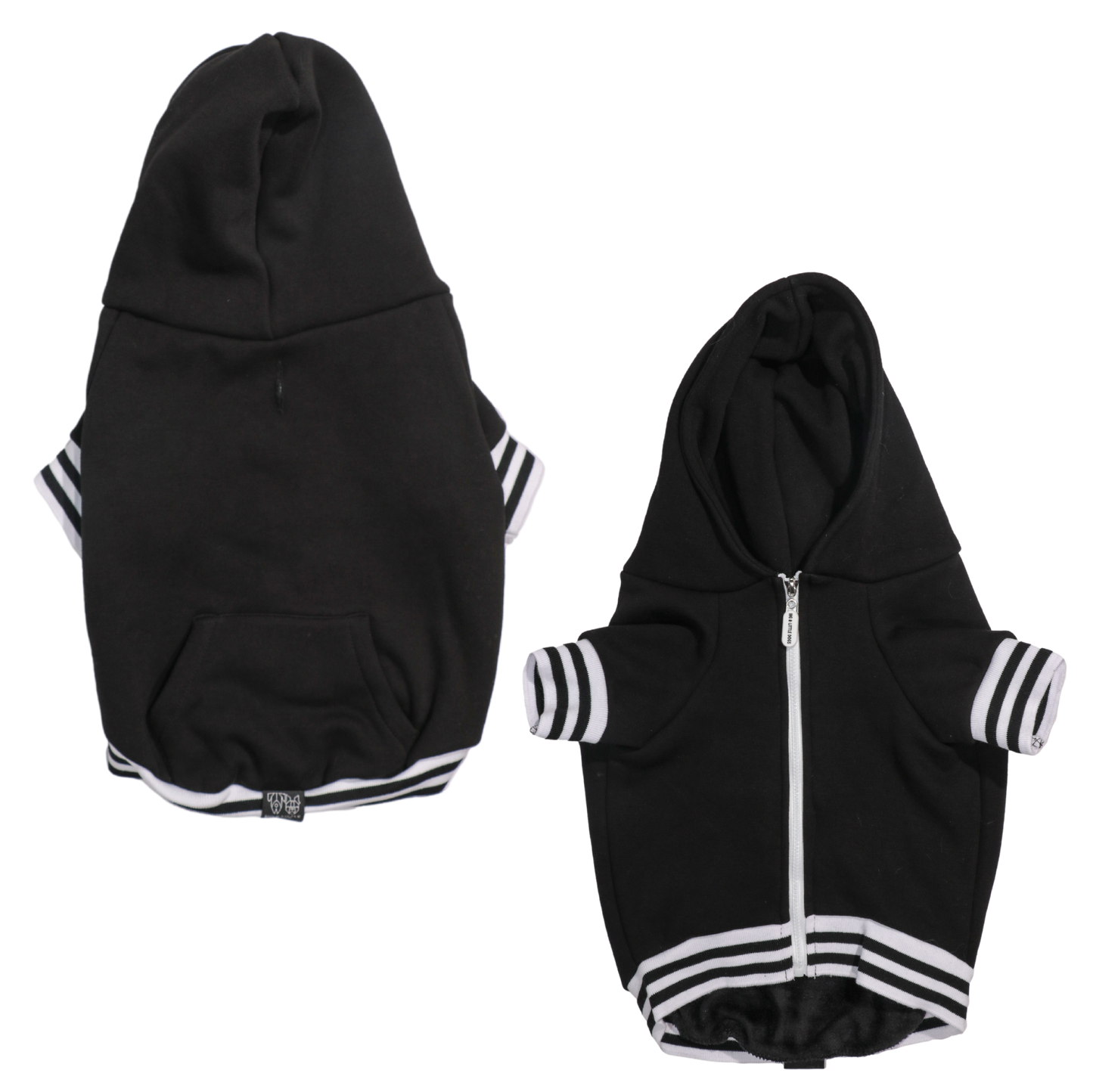 Black Dog Hoodie Jumper