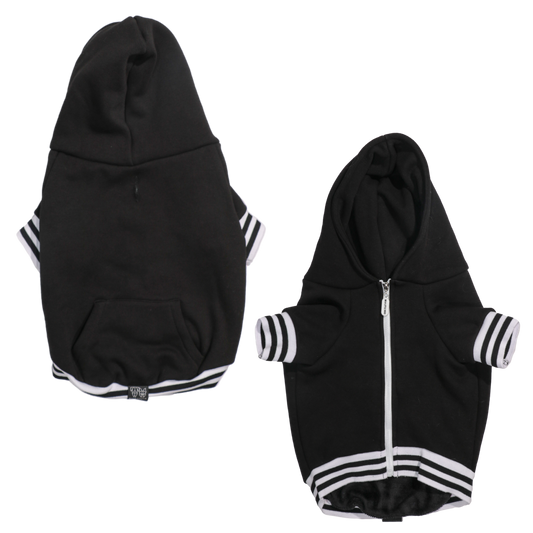 Black Dog Hoodie Jumper