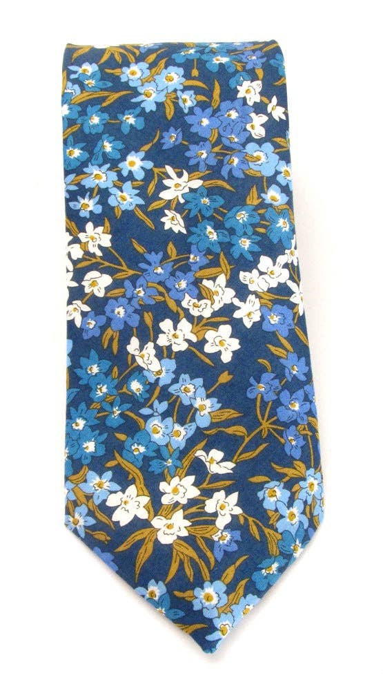 Sea Blossom Tana Lawn Cotton Tie