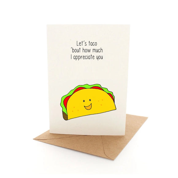 Punny Taco Card