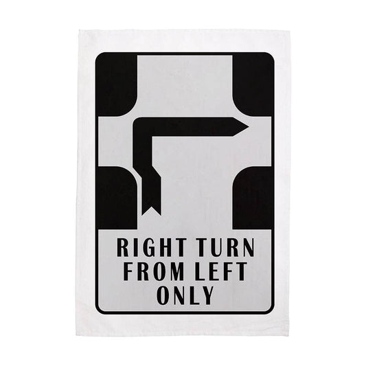 Melbourne Hook Turn Tea Towel
