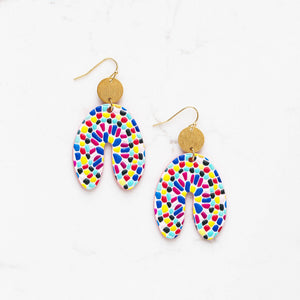 Mosaic Dangle Earrings