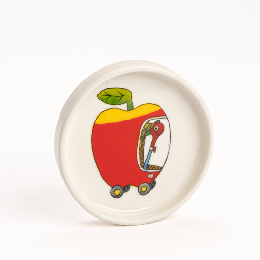 Richard Scarry Trinket Dish - Round Shaped - Applecar