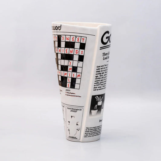 Newspaper Vase