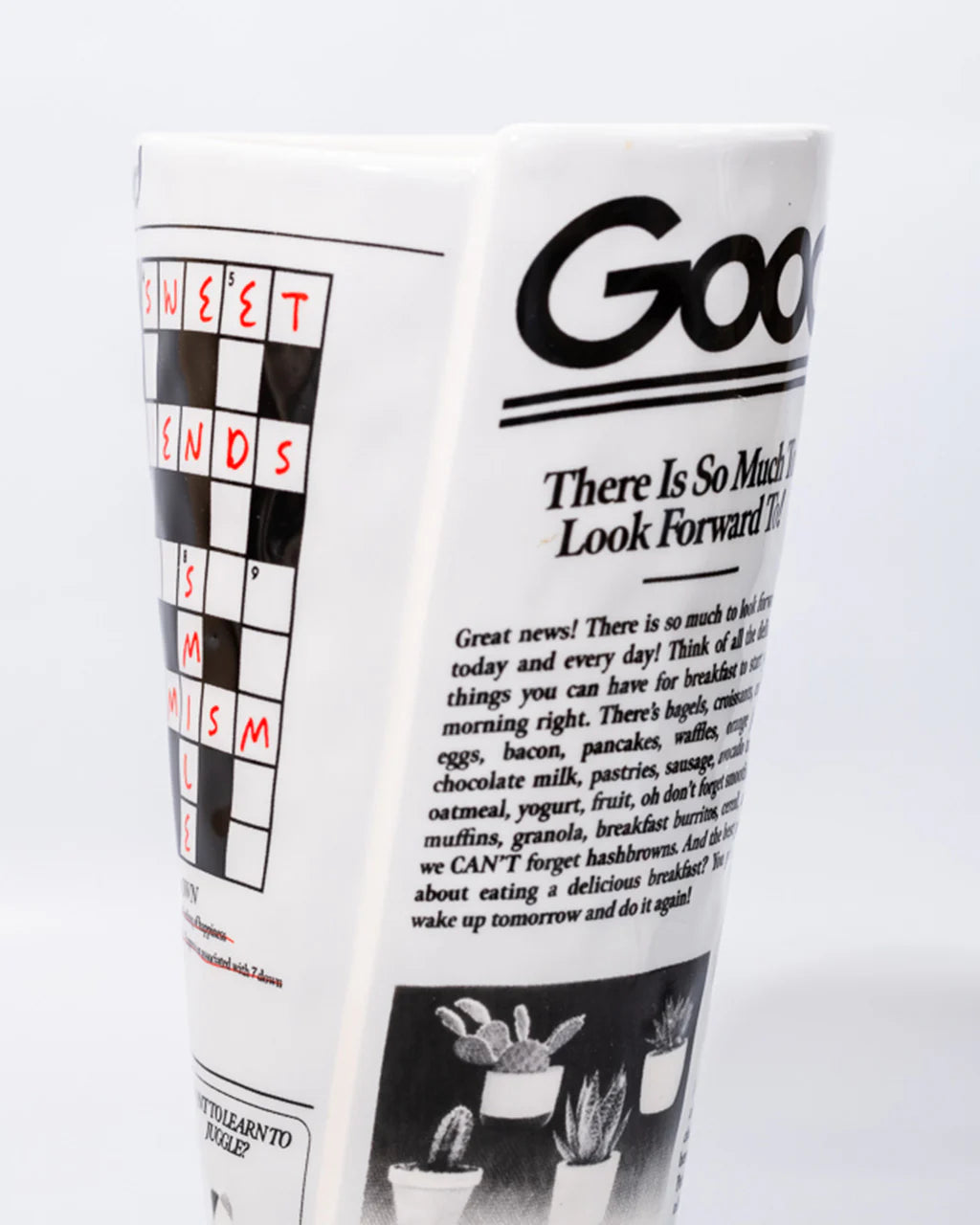 Newspaper Vase
