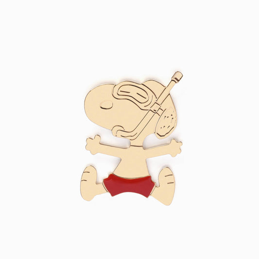 Peanuts Enamel Pin - Snorkel