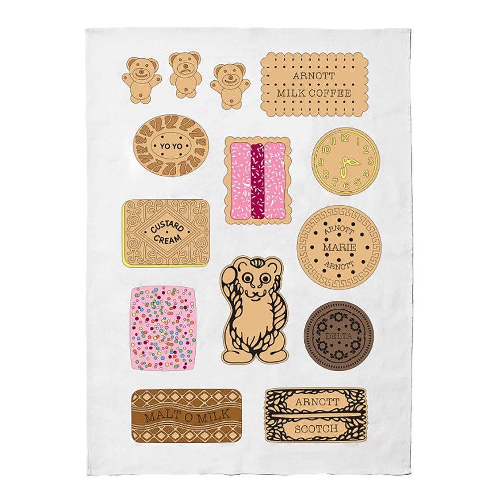 Arnott's Biscuits Tea Towel