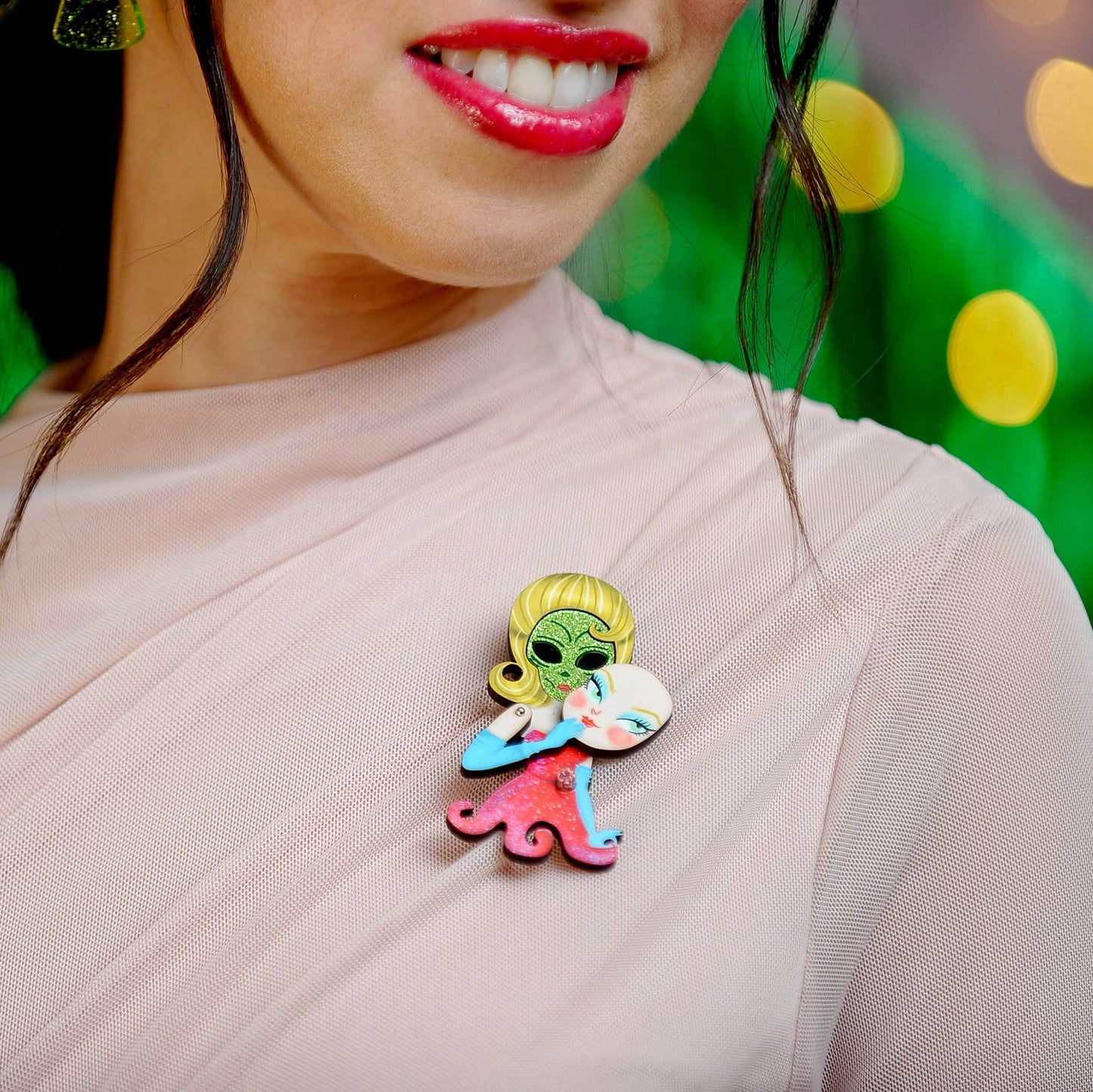 Martian Brooch