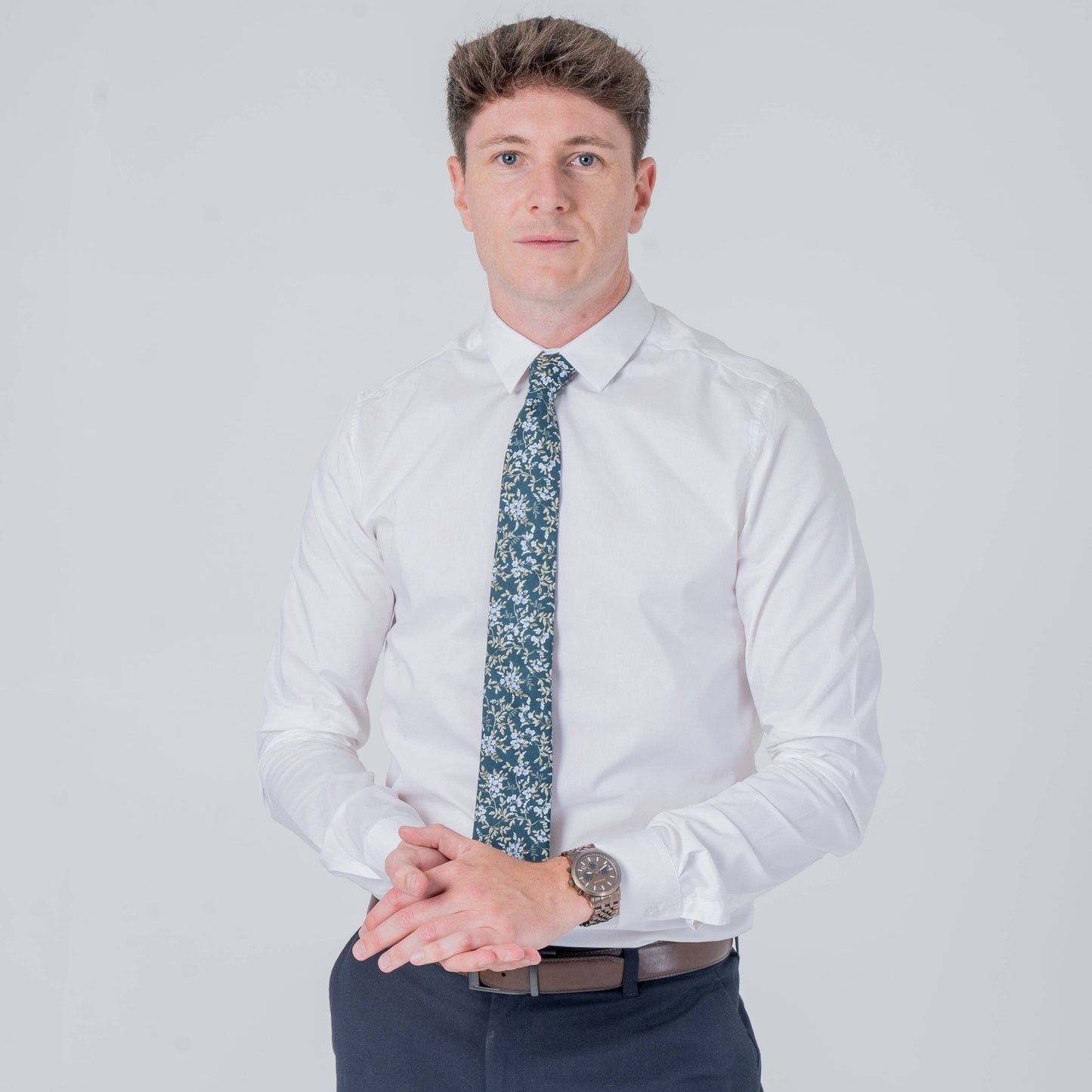 Mayfair Floral Cotton Tie
