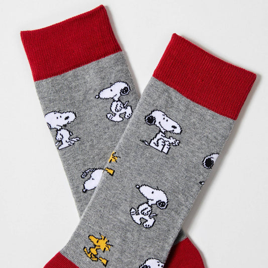 BeSnoopy Grey Socks